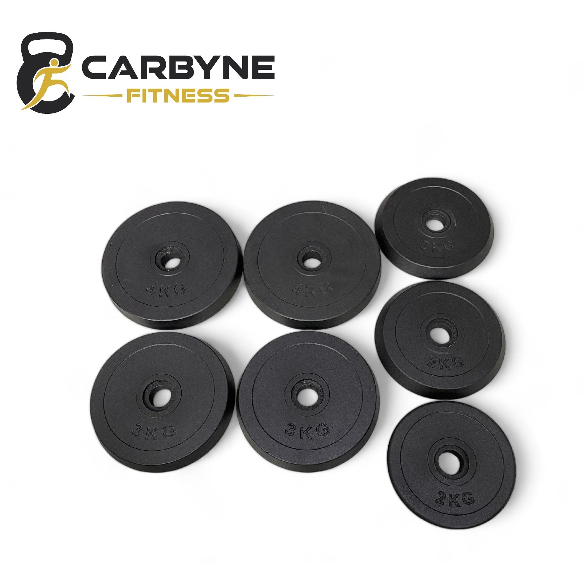 Adjustable CARBYNE 32KG competition kettlebell plates