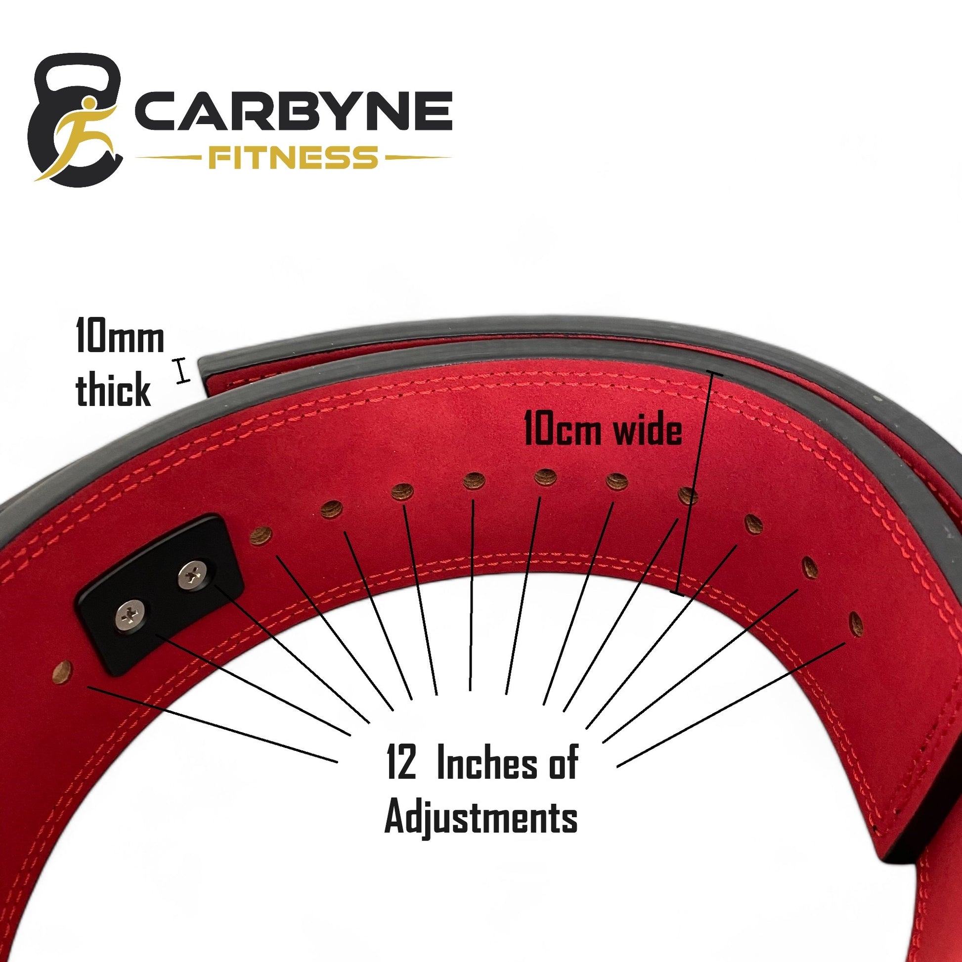 CARBYNE Adjustable Lever Weight Belt inside photo