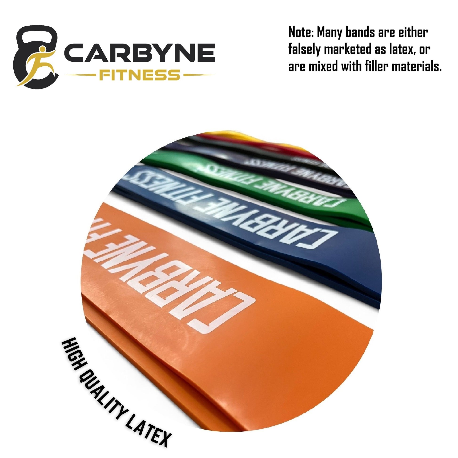 CARBYNE Resistance Bands high quality latex