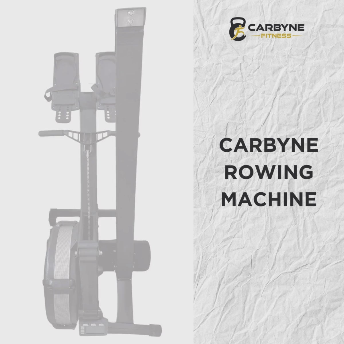 CARBYNE Rowing Machine: premium home gym equipment for elite fitness in Singapore.