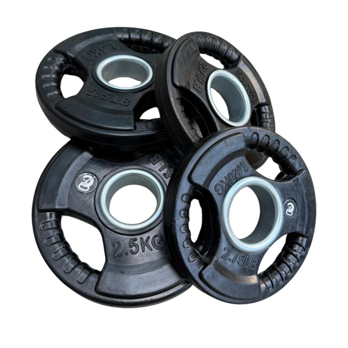 CARBYNE Rubber Weight Plates (1.25kg and 2.5kg pairs)