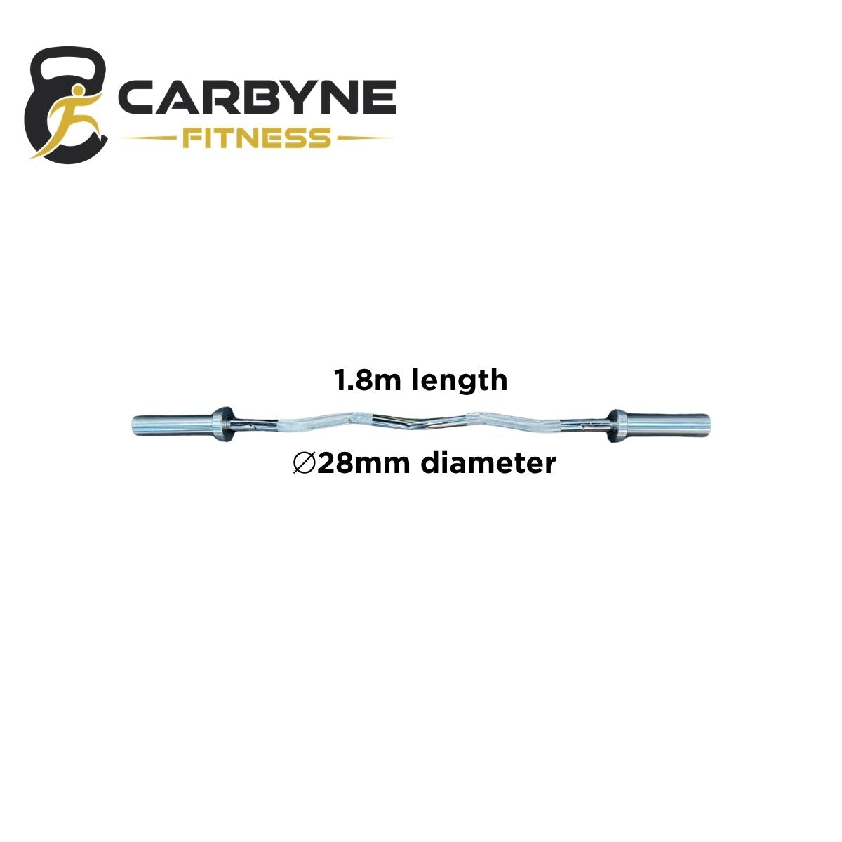 CARBYNE 1.2m EZ Curl Bar (10kg)
