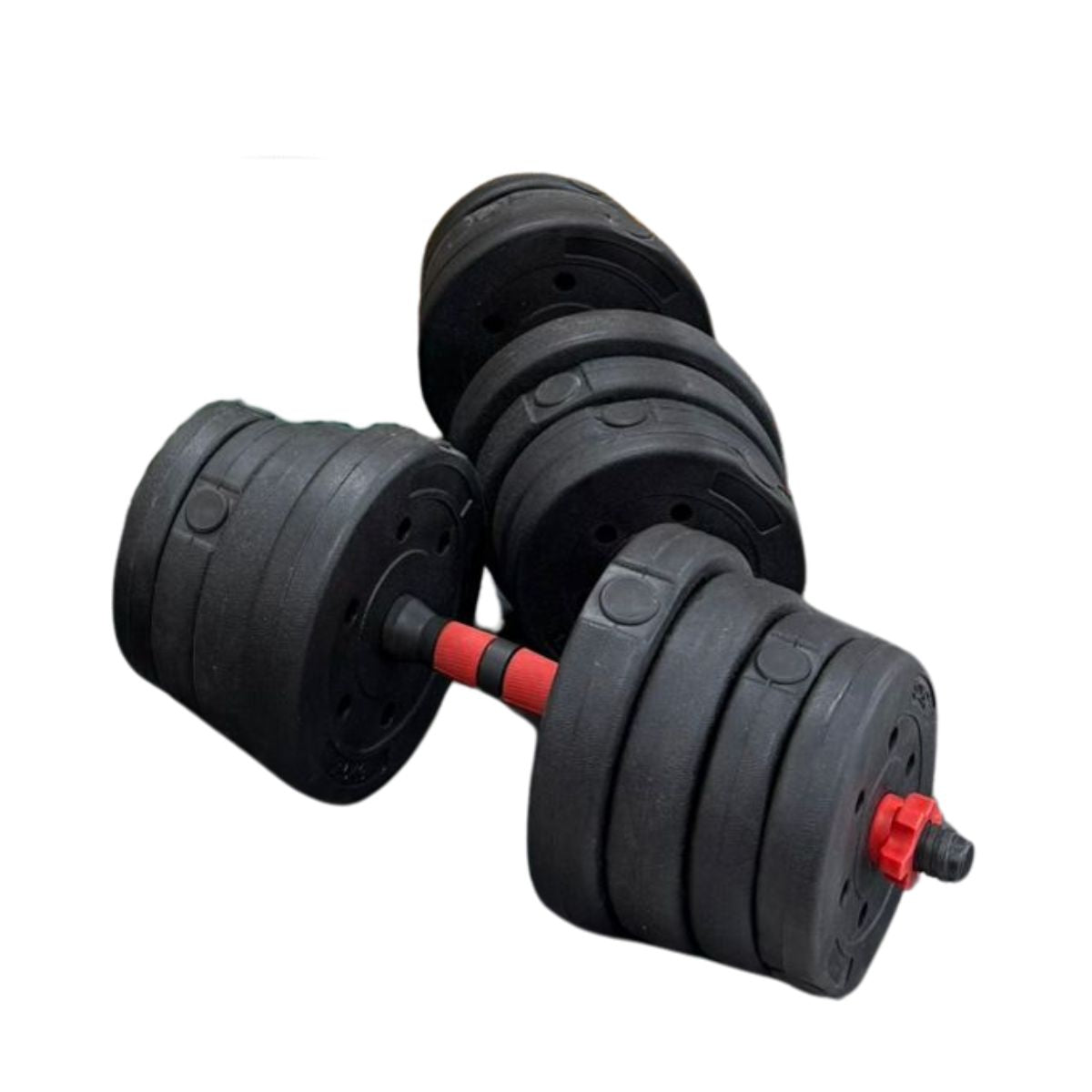 15kg Adjustable Dumbbells (total of 30kg including barbell converter)