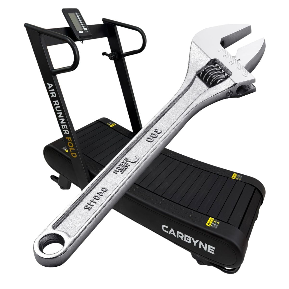 CARBYNE Air Runner Fold Curved Manual Treadmill