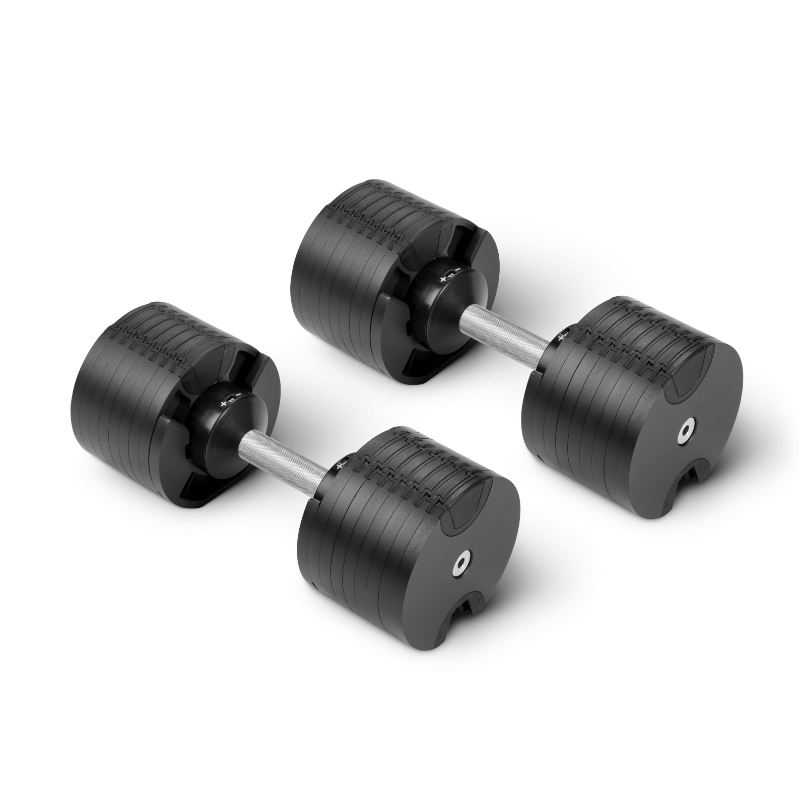 Adjustable dumbbells set for versatile home gym workouts, featuring quick and easy weight changes from 3KG to 36KG.