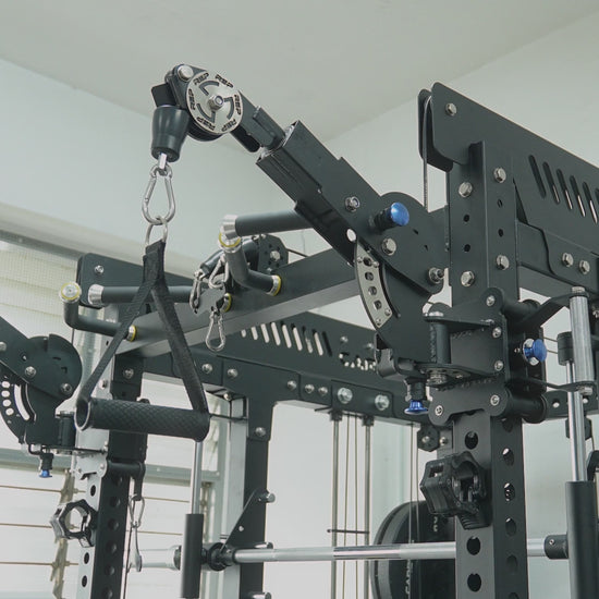 CARBYNE V20 All-in-One Smith Functional Trainer demonstration video