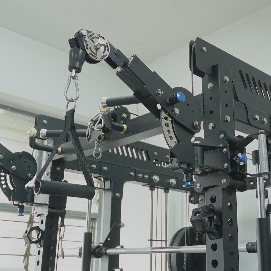 CARBYNE V20 All-in-One Smith Functional Trainer demonstration video